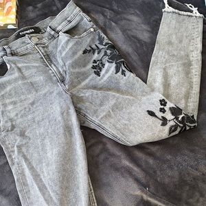 Embroidered Jeans!